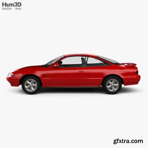 Mazda MX-6 1992 3D model