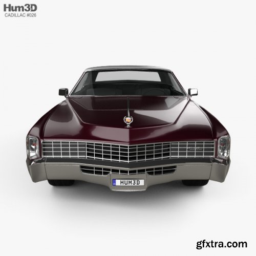 Cadillac Eldorado Fleetwood 1968 3D model