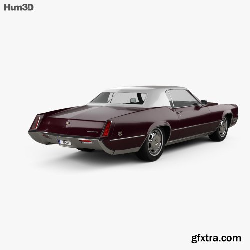 Cadillac Eldorado Fleetwood 1968 3D model