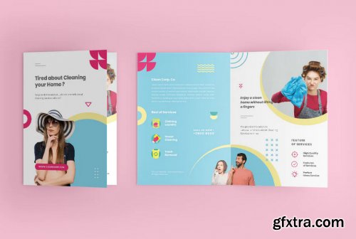 Cleaning Service Bi-Fold Brochure