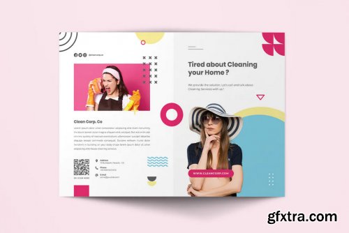 Cleaning Service Bi-Fold Brochure