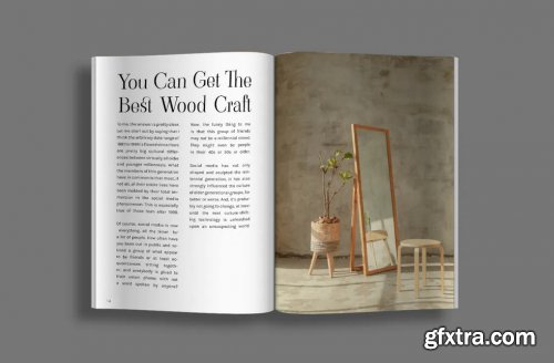 Furniture Catalogue Magazine Template