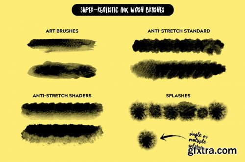 CreativeMarket - The Illustrator Ink Well | Brushes 3099635