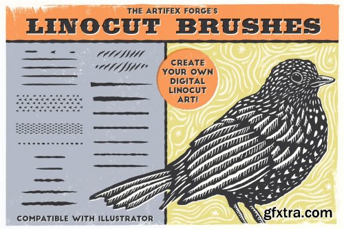 CreativeMarket - Illustrator Artist's Brush Anthology 5030812