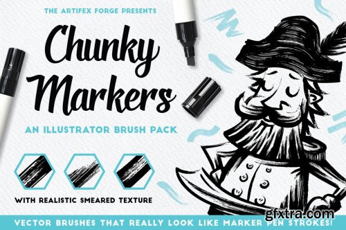 CreativeMarket - Illustrator Artist's Brush Anthology 5030812