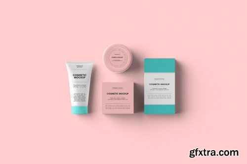 CreativeMarket - Cosmetic Set Mockups v2 - 8 views 4672660