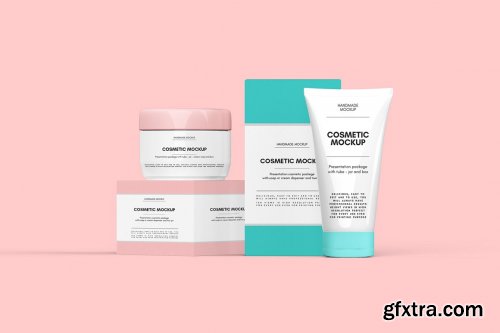 CreativeMarket - Cosmetic Set Mockups v2 - 8 views 4672660