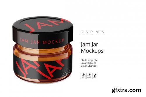 CreativeMarket - Jar Jam Mockup 4 4653827