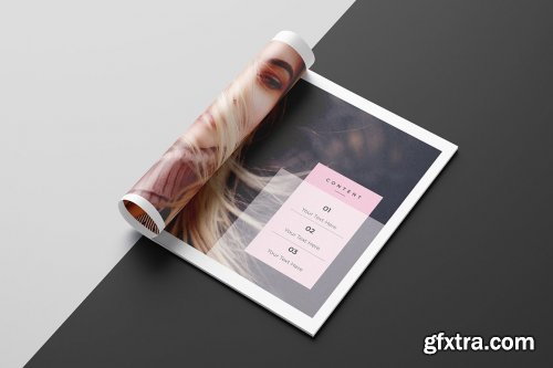 CreativeMarket - Lookbook Brochure Template 5027337