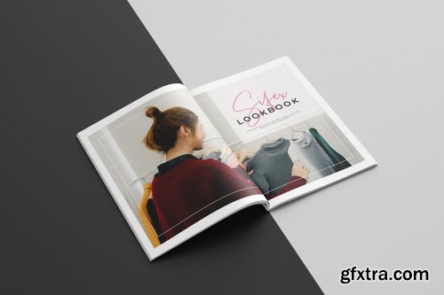 CreativeMarket - Lookbook Brochure Template 5027337