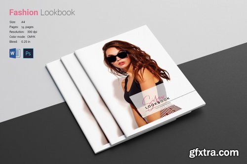 CreativeMarket - Lookbook Brochure Template 5027337