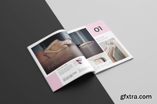 CreativeMarket - Lookbook Brochure Template 5027337