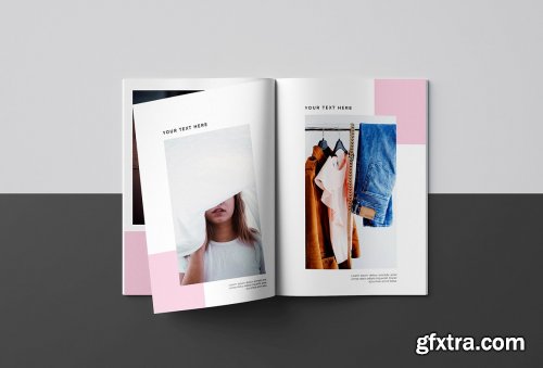 CreativeMarket - Lookbook Brochure Template 5027337