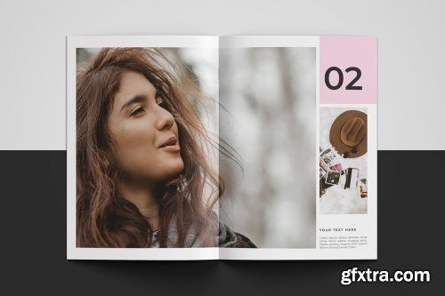 CreativeMarket - Lookbook Brochure Template 5027337