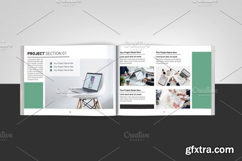 CreativeMarket - Graphic Design Portfolio V1015 4588139