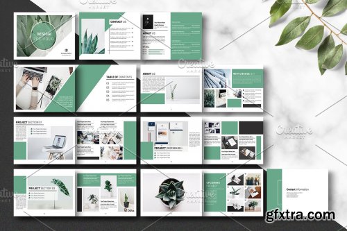 CreativeMarket - Graphic Design Portfolio V1015 4588139