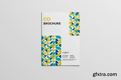 CreativeMarket - Modern Colorful Brochure 4473267