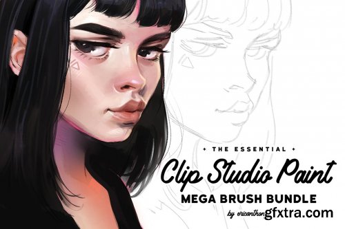 CreativeMarket - Clip Studio Paint - Mega Bundle 4456286