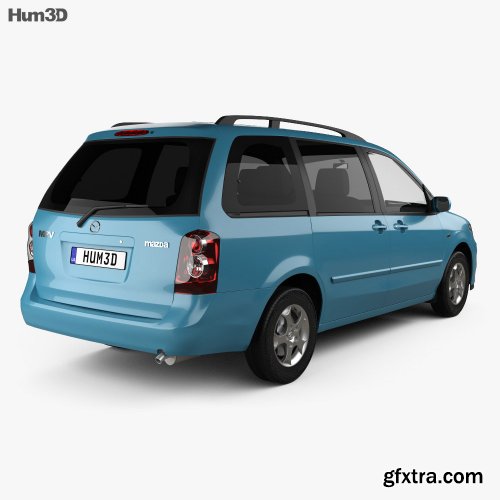 Mazda MPV (LW) 2002 3D model