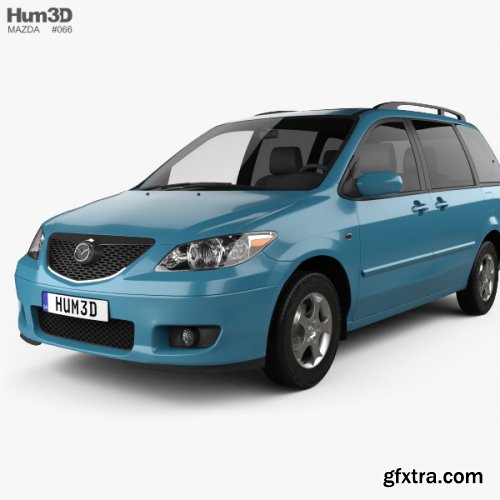 Mazda MPV (LW) 2002 3D model