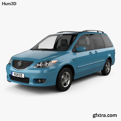 Mazda MPV (LW) 2002 3D model