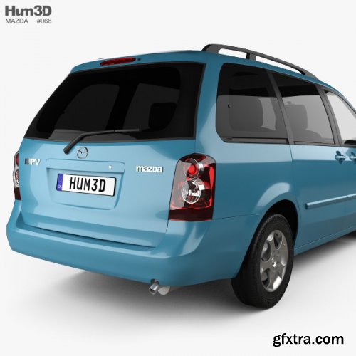 Mazda MPV (LW) 2002 3D model