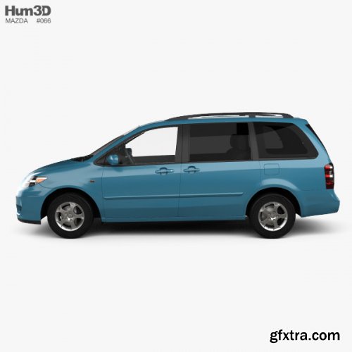 Mazda MPV (LW) 2002 3D model