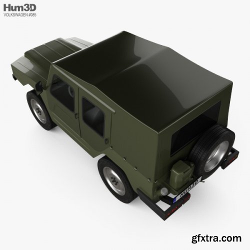 Volkswagen Iltis 1978 3D model