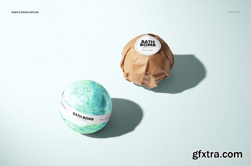 CreativeMarket - Bath Bomb Mockup Set 4906046