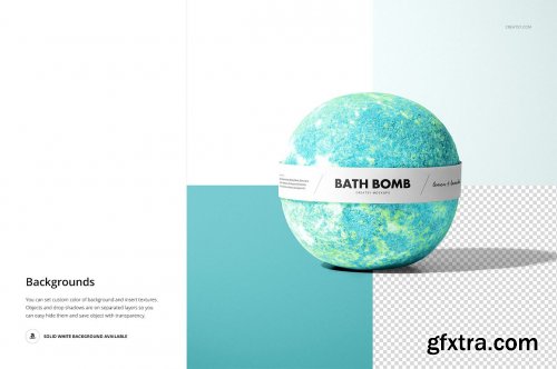 CreativeMarket - Bath Bomb Mockup Set 4906046