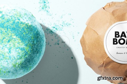 CreativeMarket - Bath Bomb Mockup Set 4906046