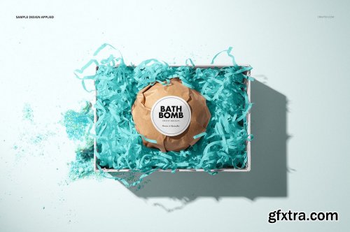 CreativeMarket - Bath Bomb Mockup Set 4906046