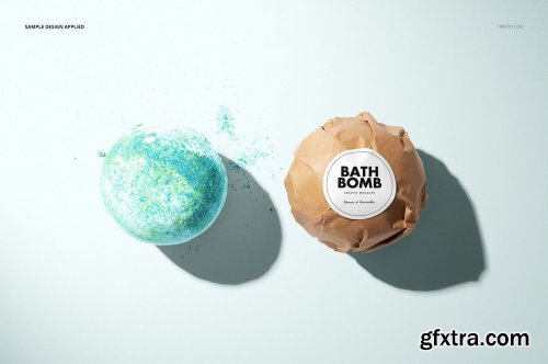 CreativeMarket - Bath Bomb Mockup Set 4906046