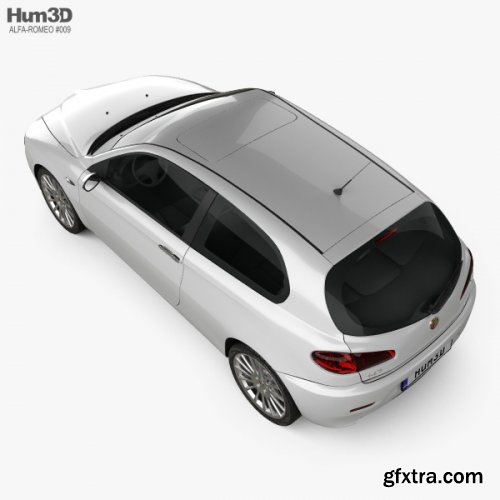 Alfa Romeo 147 3door 2009 3D model