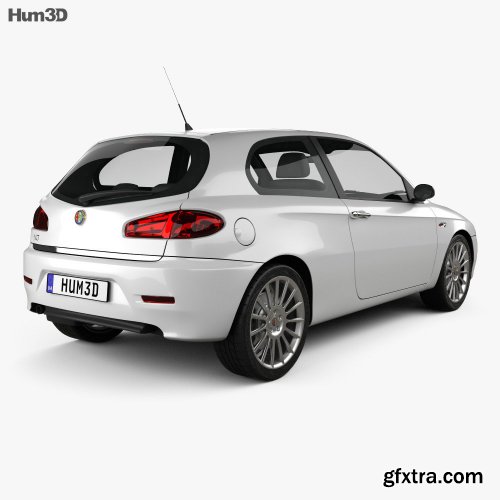 Alfa Romeo 147 3door 2009 3D model