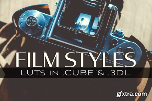 CreativeMarket - 3d LUTs - Film Styles 5027768