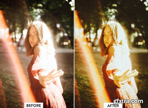 CreativeMarket - RETRO FILM Premium Lightroom Preset 5059631