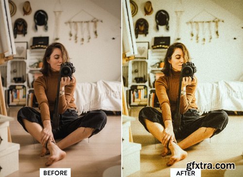 CreativeMarket - RETRO FILM Premium Lightroom Preset 5059631