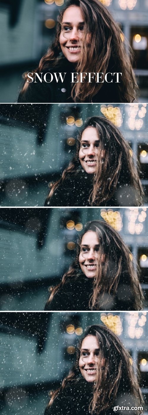 Snow Effect Mockup 358570681