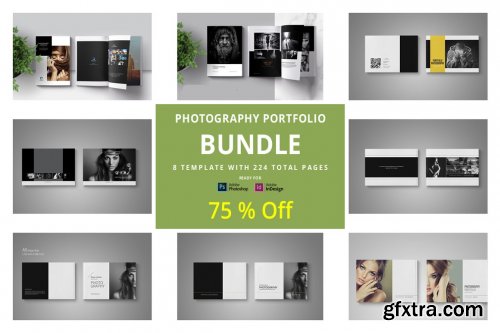 CreativeMarket - Photography Portfolio BUNDLE 4625291