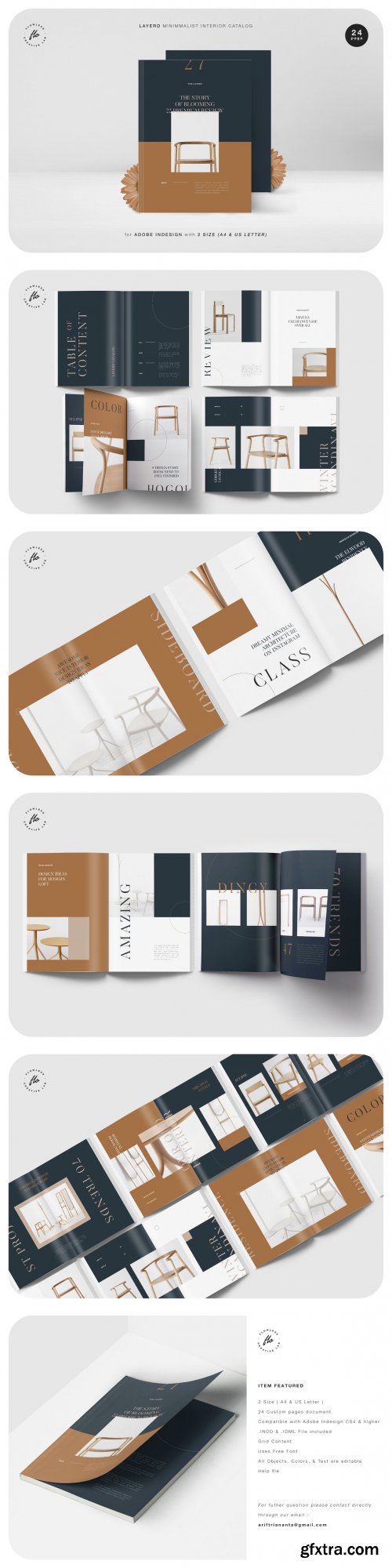 CreativeMarket - LAYERD Minimalist Interior Catalog 4235307