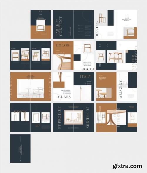 CreativeMarket - LAYERD Minimalist Interior Catalog 4235307