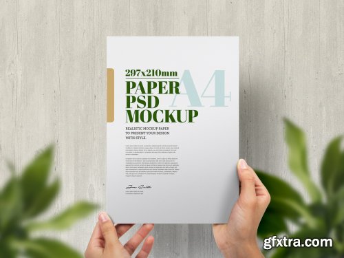 Flyer Scene Mockup