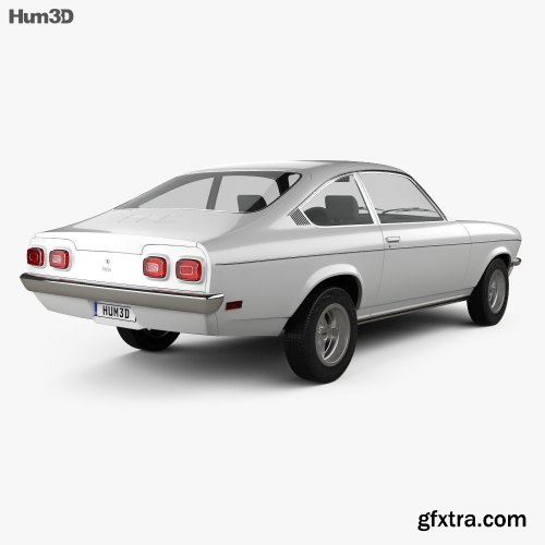 Chevrolet Vega hatchback 1971 3D model