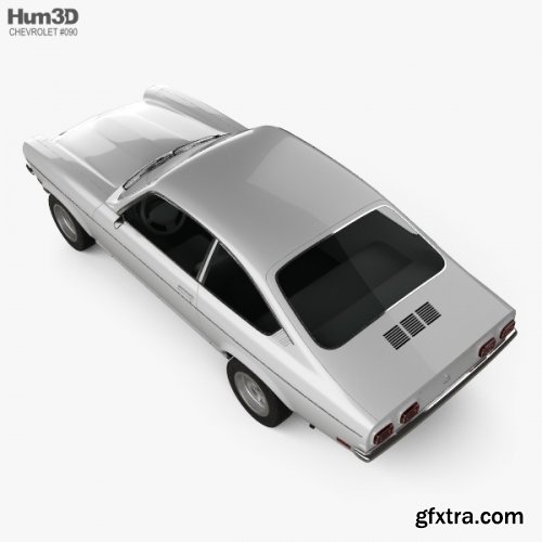 Chevrolet Vega hatchback 1971 3D model