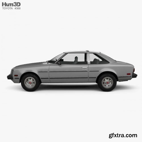 Toyota Celica ST Coupe 1979 3D model