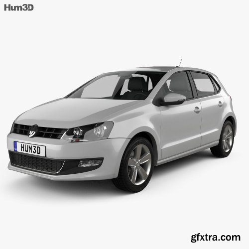 Volkswagen Polo 5-door 2010 3D model