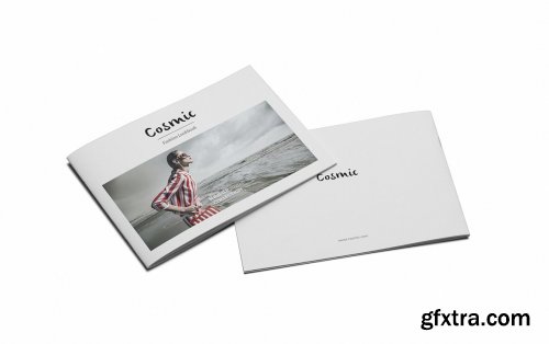 CreativeMarket - Cosmic - A5 Fashion Lookbook 5110279