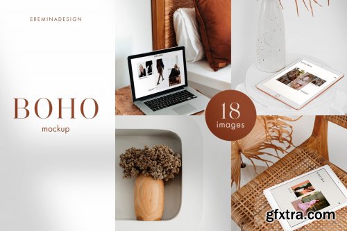 CreativeMarket - Boho Photo Mockup Bundle 5070041