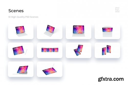 CreativeMarket - iPad Pro 2020 Mockups 5106675